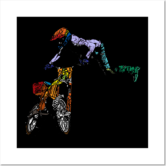 motocross freestyle fmx Wall Art by rickylabellevie